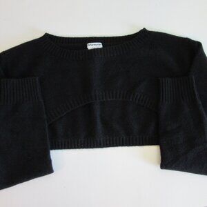 Lot of 2 Reformation Black Cashmere Crop Tops Size XL